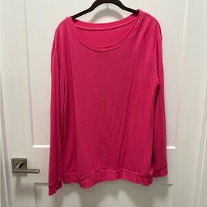 ZYIA Women's Vibrant Pink Sweatshirt